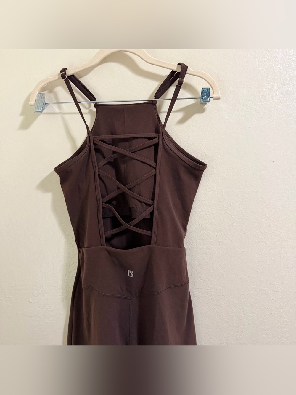 Buffbunny Ivy Activewear Romper Onesie Journey Brown Medium - Picture 8 of 10